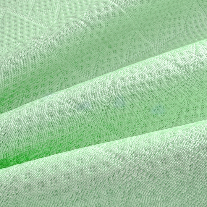 91家纺网 家纺一手货源 找家纺 阿牛席业 2025春夏新款双面云母夏被夏凉被空调被 太空-琉璃绿