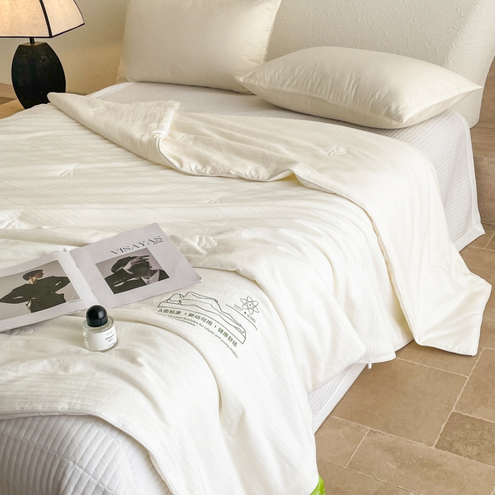 91家纺网 家纺一手货源 找家纺 （总）圣梦莱2025款李官奇30%大豆被全棉水洗棉冬被超柔四季被提花夏凉被（凡质量问题由商家承担）