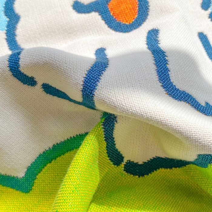 91家纺网 家纺一手货源 找家纺 美宜家 2025新款40*60儿童纯棉A类纱布枕巾乳胶专用高档枕巾 旺旺狗 一只