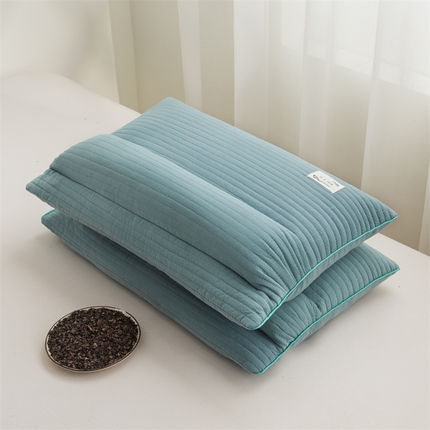 91家纺网 家纺一手货源 找家纺 （总）麦肯锡 2025新款牵引组合荞麦枕  枕头枕芯