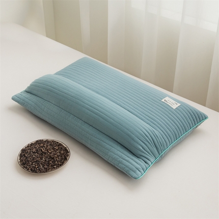 91家纺网 家纺一手货源 找家纺 （总）麦肯锡 2025新款牵引组合荞麦枕  枕头枕芯