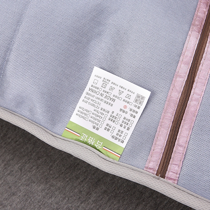 91家纺网 家纺一手货源 找家纺 纽乐家纺 2025新款夏凉凉感五叶草冰藤茶香茉莉花枕芯助眠枕头 五叶草冰藤茶香枕-灰色35*55cm/只