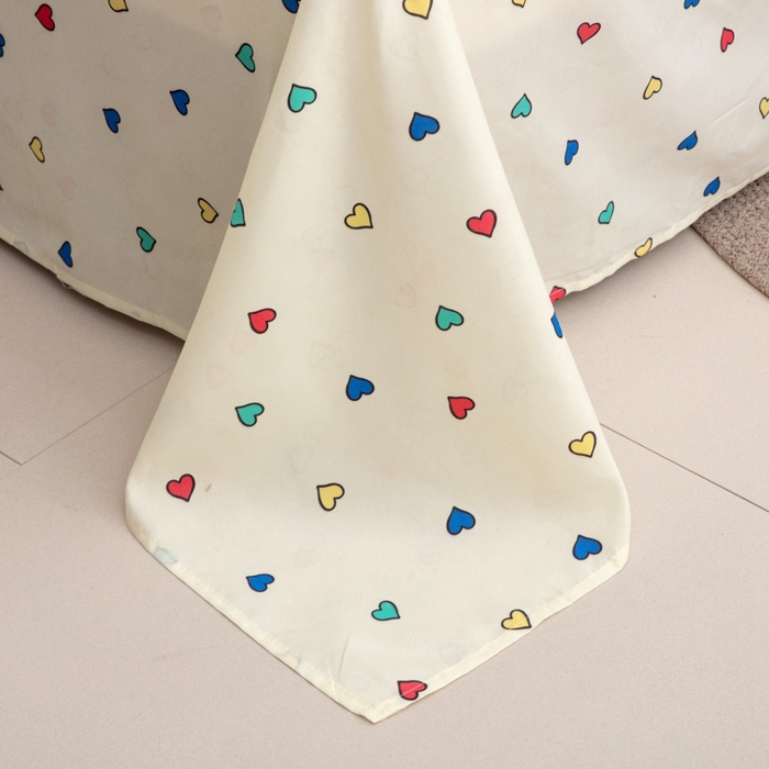 91家纺网 家纺一手货源 找家纺 乐居坊2025新款亲肤舒适印花芦荟棉夏凉被四件套 动物狂欢