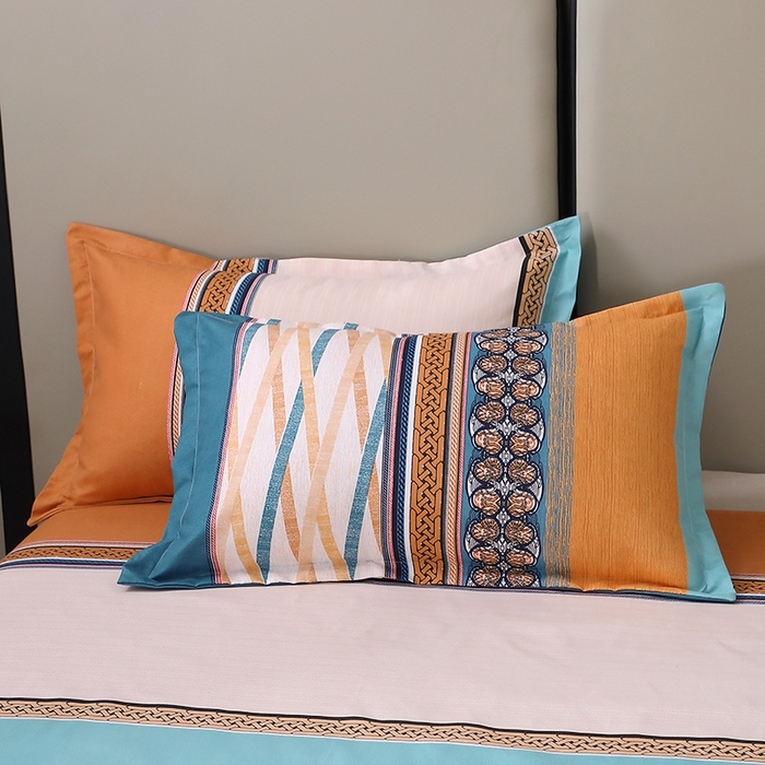 91家纺网 家纺一手货源 找家纺 北部居2025新款加厚化纤系列--单枕套