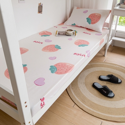 91家纺网 家纺一手货源 找家纺 （总）宅部落 2025新款全棉学生宿舍褥子套纯棉床垫套单床笠