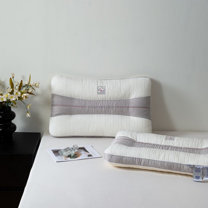 91家纺网 家纺一手货源 找家纺 （总）贤内助家纺 2025新款云端科技舒颈枕保健枕护肩枕枕头枕芯羽丝枕枕头枕芯