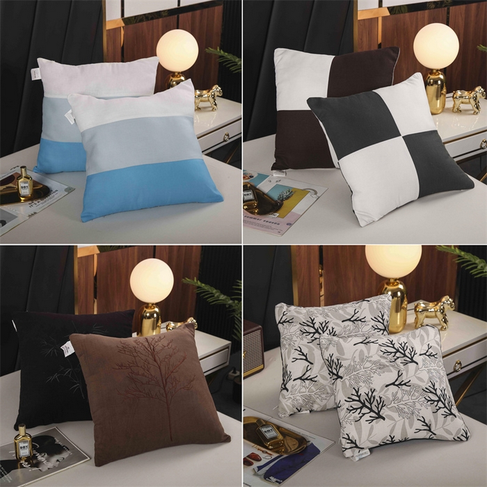 91家纺网 家纺一手货源 找家纺 （总）煌朝家纺 2025新款刺绣抱枕赠品抱枕直播赠品小礼品小抱枕跑量小赠品