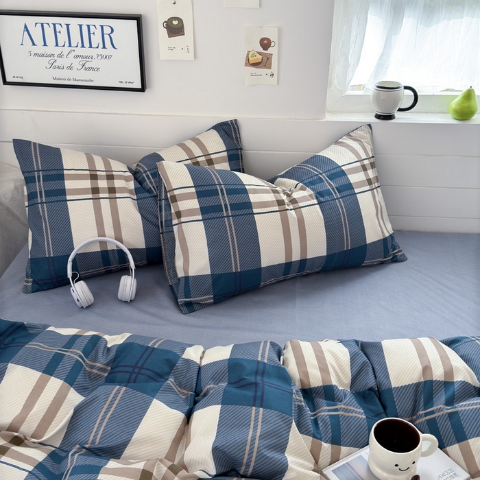 91家纺网 家纺一手货源 找家纺 可可家纺 2025新款印花卡通芦荟棉四件套亲肤床单被套三件套 品味时尚