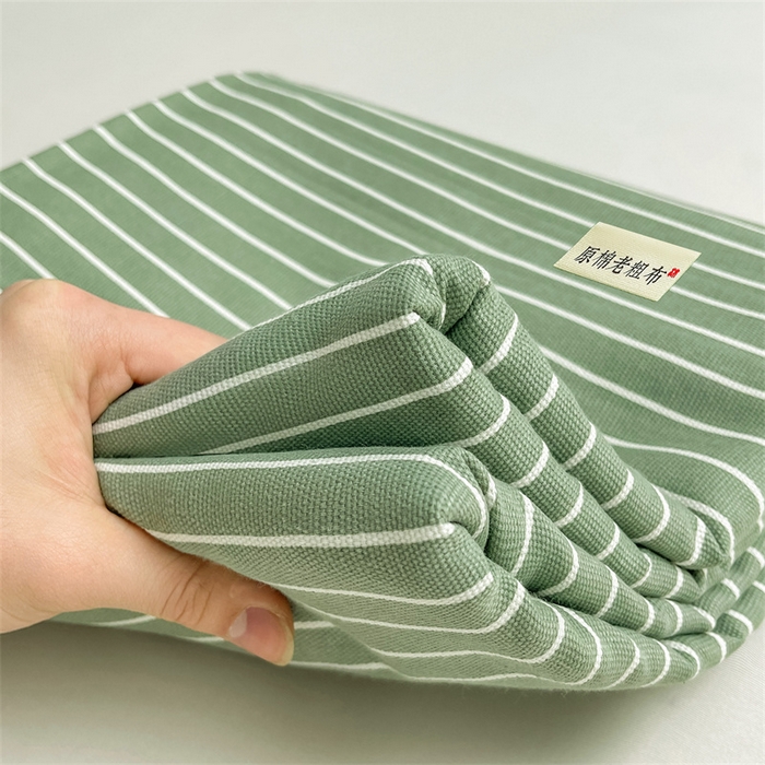 91家纺网 家纺一手货源 找家纺 美梦里 2025新款无印老粗布床单凉席席子 云熙绿