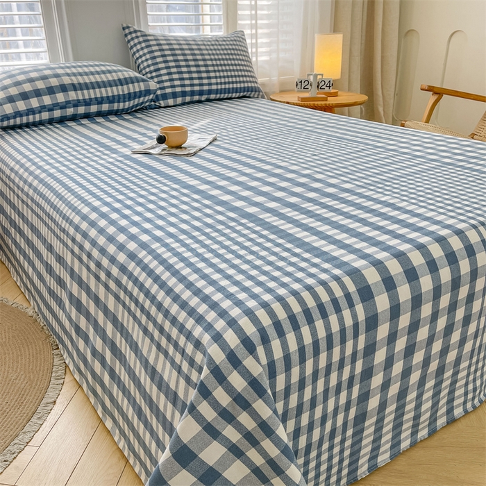 91家纺网 家纺一手货源 找家纺 （总）美梦里 2025新款无印老粗布床单凉席席子