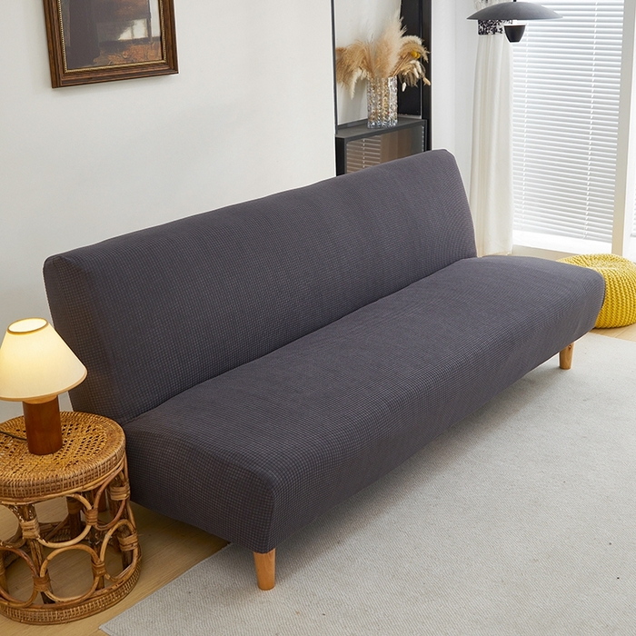 91家纺网 家纺一手货源 找家纺 飞翔家居2025新款玉米绒沙发床套 深灰色