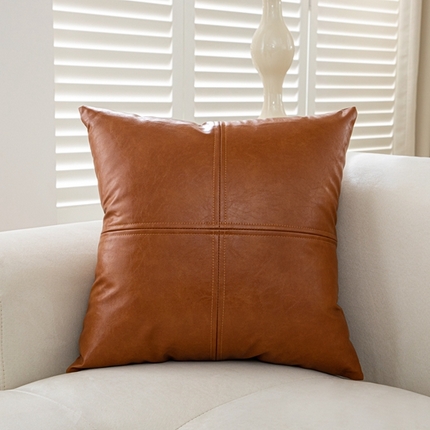 沐沐2026新款油蜡皮抱枕