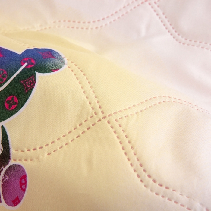 91家纺网 家纺一手货源 找家纺 乐居坊2025新款亲肤舒适印花芦荟棉夏凉被四件套 疯狂世界