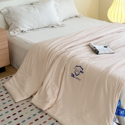 91家纺网 家纺一手货源 找家纺 （总）亿莱鑫 2025新款安可莱7A抗菌夏凉被夏凉被 空调被 被子夏被