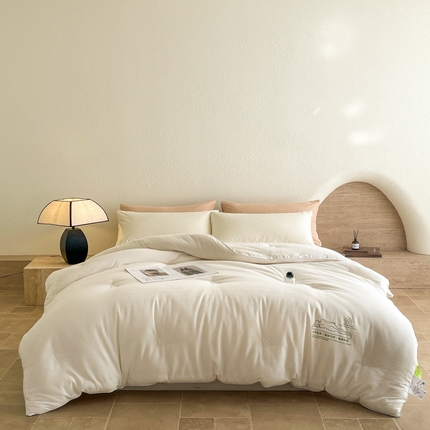 91家纺网 家纺一手货源 找家纺 （总）圣梦莱2025款李官奇30%大豆被全棉水洗棉冬被超柔四季被提花夏凉被（凡质量问题由商家承担）