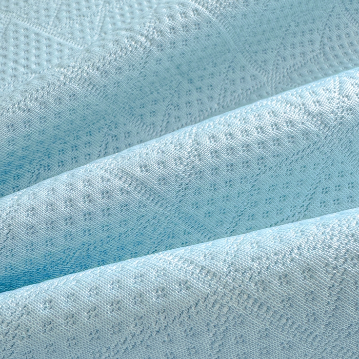 91家纺网 家纺一手货源 找家纺 阿牛席业 2025春夏新款双面云母夏被夏凉被空调被 太空-冰河蓝