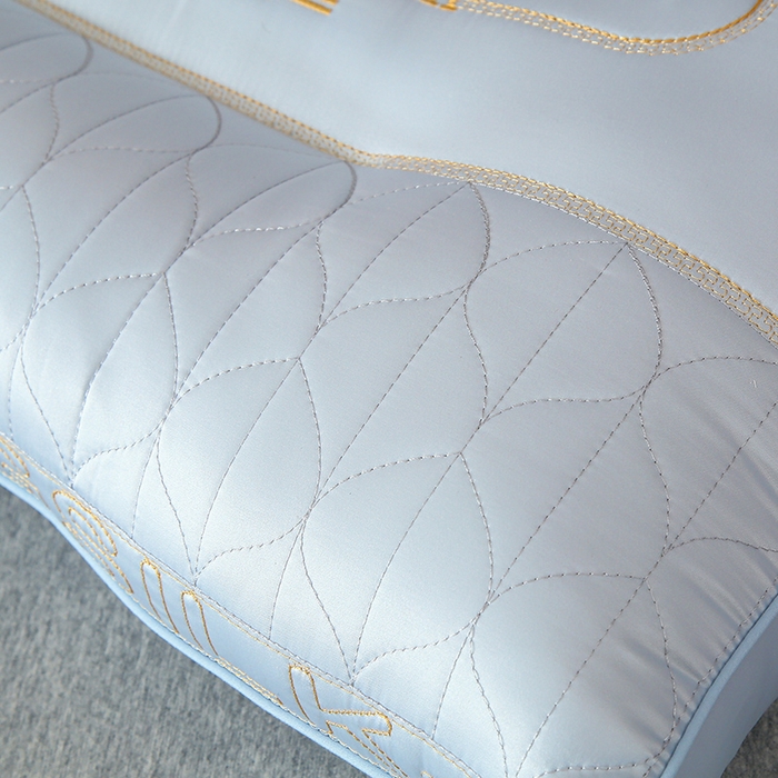 91家纺网 家纺一手货源 找家纺 （总）爱来依2025新款莫代尔水光真丝乳胶枕芯48*74cm