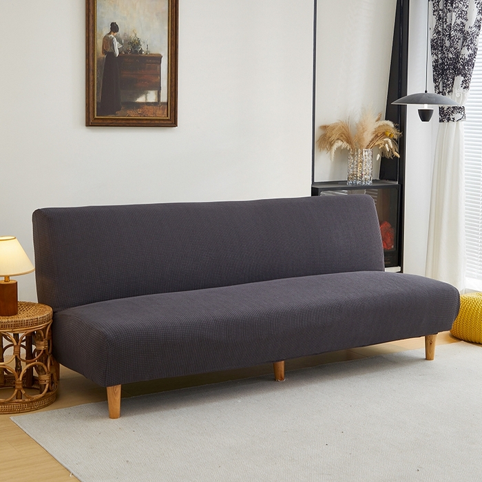 91家纺网 家纺一手货源 找家纺 飞翔家居2025新款玉米绒沙发床套 深灰色