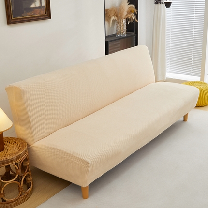 91家纺网 家纺一手货源 找家纺 飞翔家居2025新款玉米绒沙发床套 米黄色