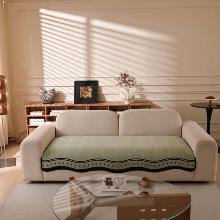 91家纺网 家纺一手货源 找家纺 （总）沐沐2026新款异形波点沙发垫