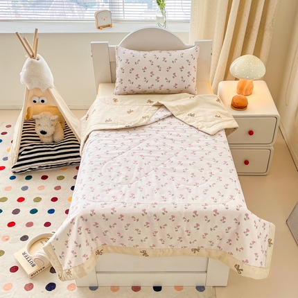寻米 2025新款13070全棉夏被儿童夏被 花漾
