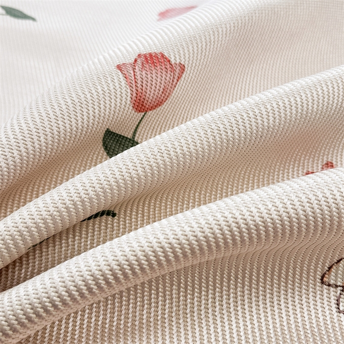 91家纺网 家纺一手货源 找家纺 典曼家纺 2025新款600D数码印花冰藤席席子凉席-床席款 花田小兔