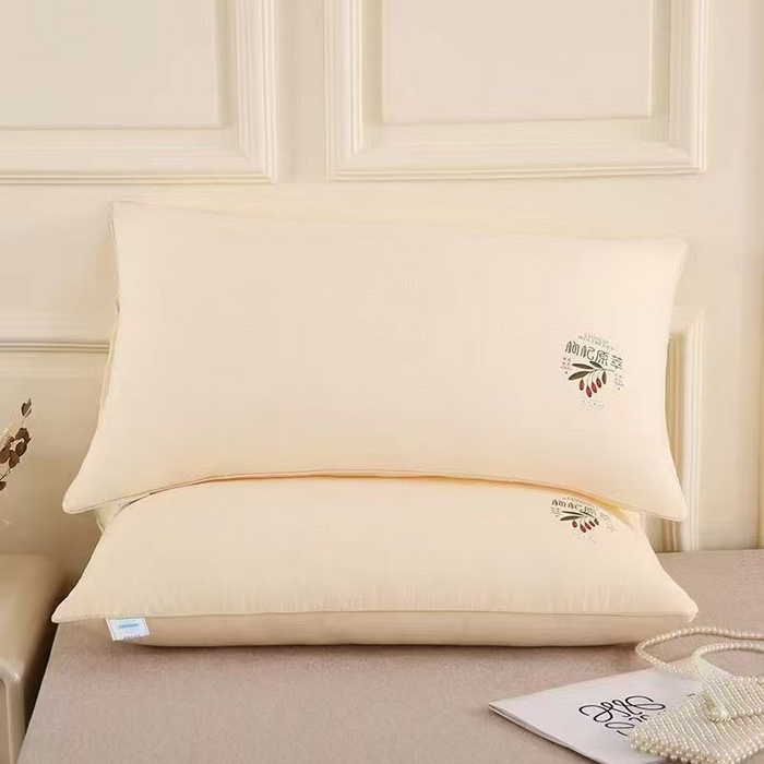 91家纺网 家纺一手货源 找家纺 （总）幸运草 2025新款日式原棉超柔枕芯 压不扁慢回弹酒店枕头