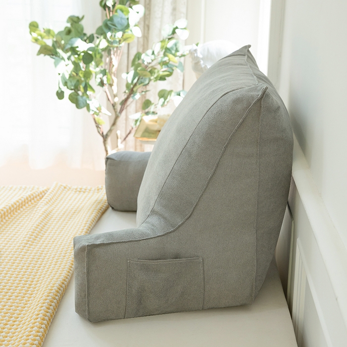 91家纺网 家纺一手货源 找家纺 一兰家纺 2025新款单人床头靠垫护腰靠背靠枕大抱枕抱抱靠 抱抱靠-耀石灰