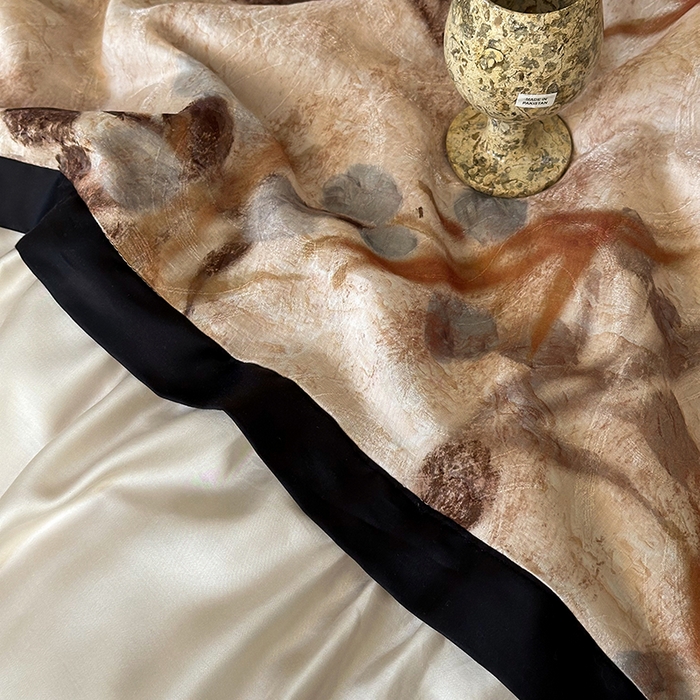 91家纺网 家纺一手货源 找家纺 （总）黛舒家居 2025新款60支天丝夏被四件套-水墨江南