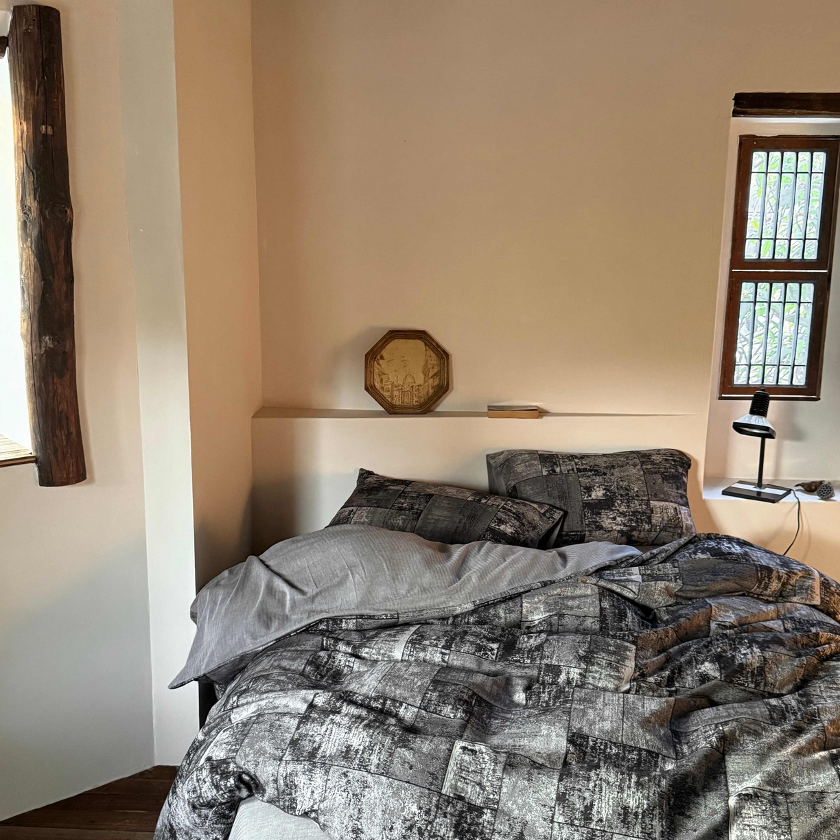 91家纺网 家纺一手货源 找家纺 （总）云上 2025全棉色织大提花床品·侘寂空间  