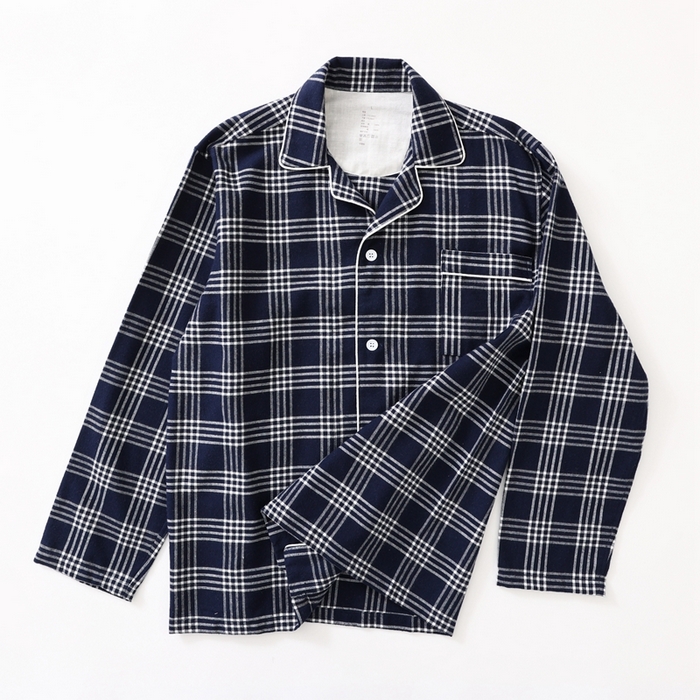 91家纺网 家纺一手货源 找家纺 （总）伊嫚家居 2025新款无印日式双股全棉法兰绒家居服良品睡衣女纯棉直播秋冬款情侣睡衣