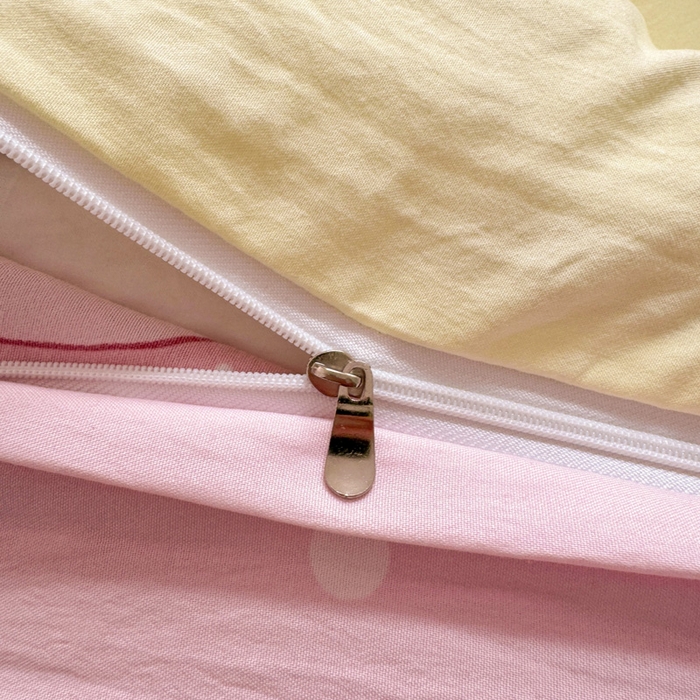 91家纺网 家纺一手货源 找家纺 繁花家居 2025新款水洗棉三丽鸥毛巾绣直播爆款四件套 木马美乐蒂