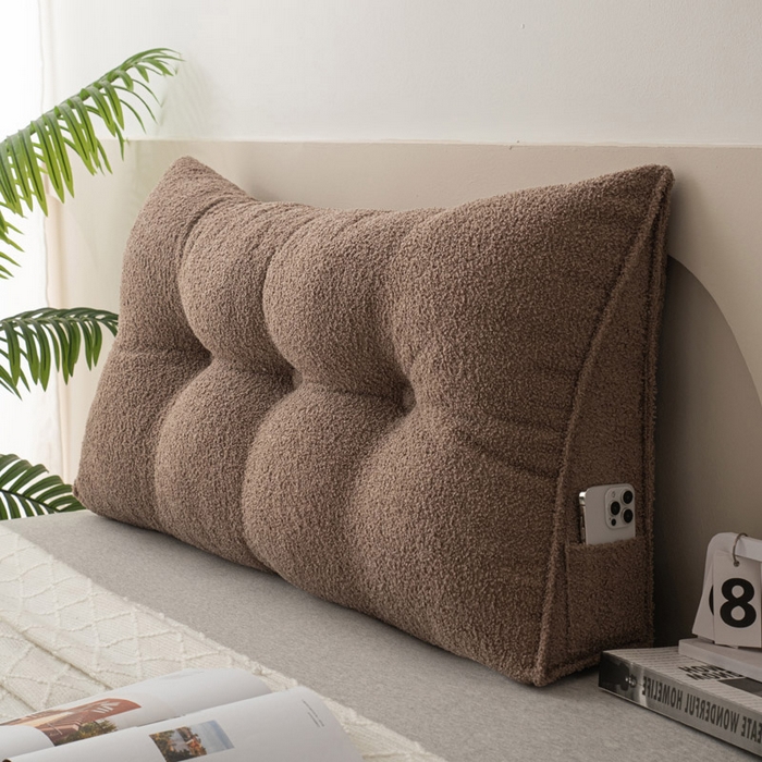 91家纺网 家纺一手货源 找家纺 （总）美达人 2025新款泰迪绒三角珍珠棉靠垫