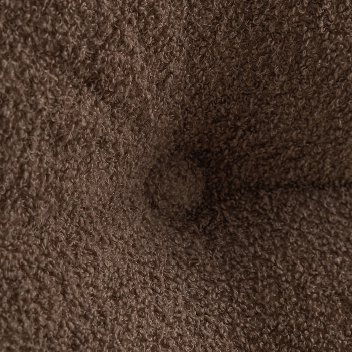 91家纺网 家纺一手货源 找家纺 美达人 2025新款泰迪绒三角珍珠棉靠垫 泰迪毛-丁香-棕