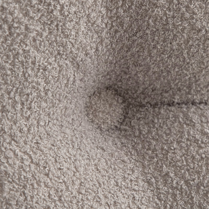 91家纺网 家纺一手货源 找家纺 美达人 2025新款泰迪绒三角珍珠棉靠垫 泰迪毛-珍珠-灰