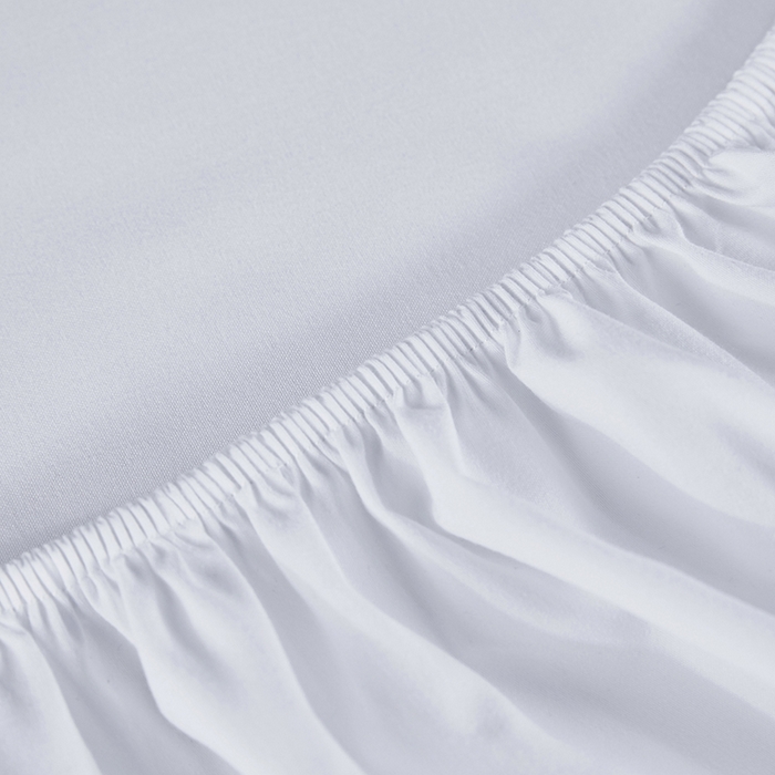 91家纺网 家纺一手货源 找家纺 （总）罗菲尼酒店用品 2025新款全棉高支高密贡缎喷气酒店单床笠