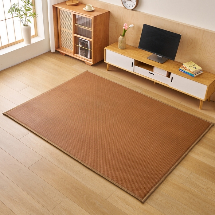 91家纺网 家纺一手货源 找家纺 （总）畅畅家纺 2025新款多功能亲肤舒适凉感冰藤床垫藤席地垫（厚度1.5cm）