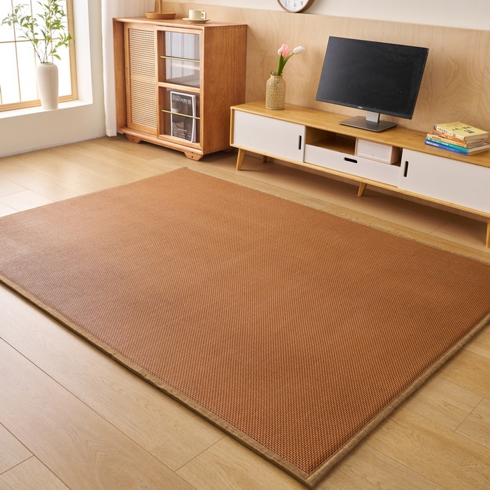 91家纺网 家纺一手货源 找家纺 畅畅家纺 2025新款多功能亲肤舒适凉感冰藤床垫藤席地垫（厚度1.5cm） 节节高