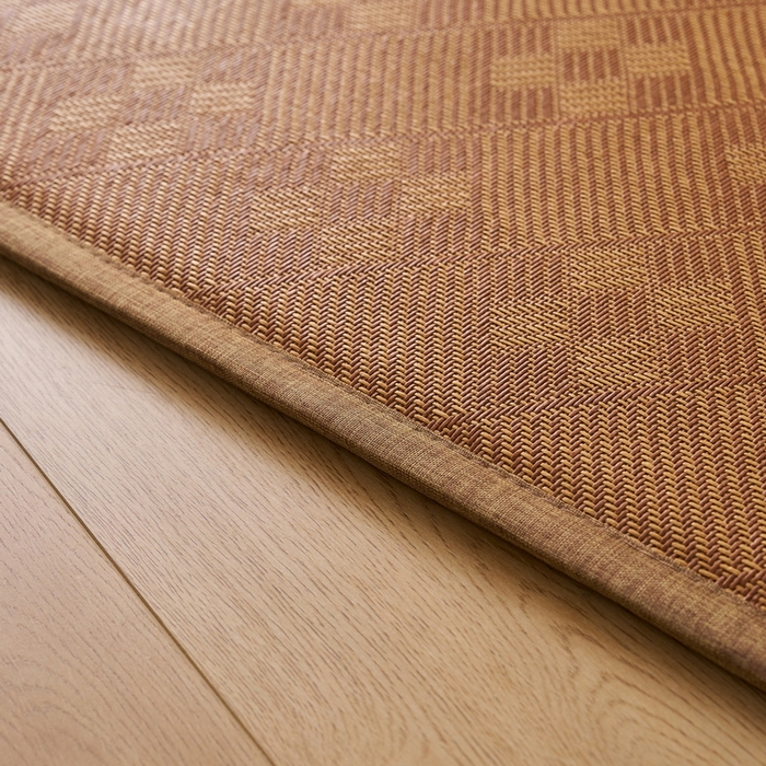 91家纺网 家纺一手货源 找家纺 畅畅家纺 2025新款多功能亲肤舒适凉感冰藤床垫藤席地垫（厚度1.5cm） 九方块