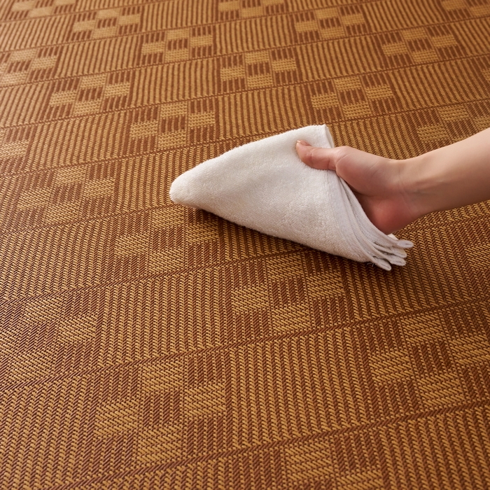 91家纺网 家纺一手货源 找家纺 畅畅家纺 2025新款多功能亲肤舒适凉感冰藤床垫藤席地垫（厚度1.5cm） 九方块