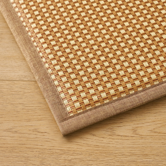 91家纺网 家纺一手货源 找家纺 畅畅家纺 2025新款多功能亲肤舒适凉感冰藤床垫藤席地垫（厚度1.5cm） 玉小格