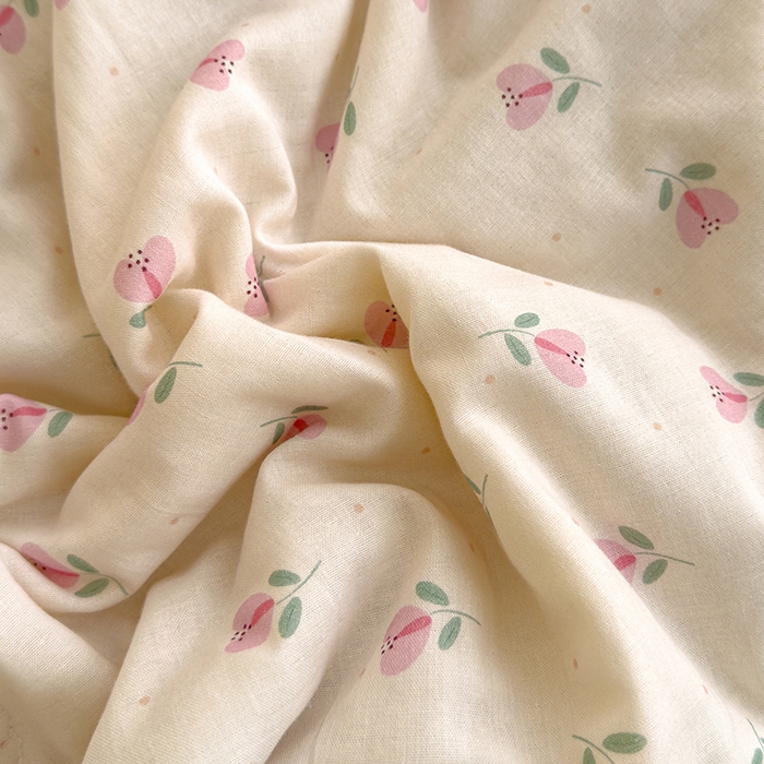 91家纺网 家纺一手货源 找家纺 睡棉坊 2025新款全棉有氧双层纱夏凉被空调被百分百纯棉被芯被子 洛丽塔