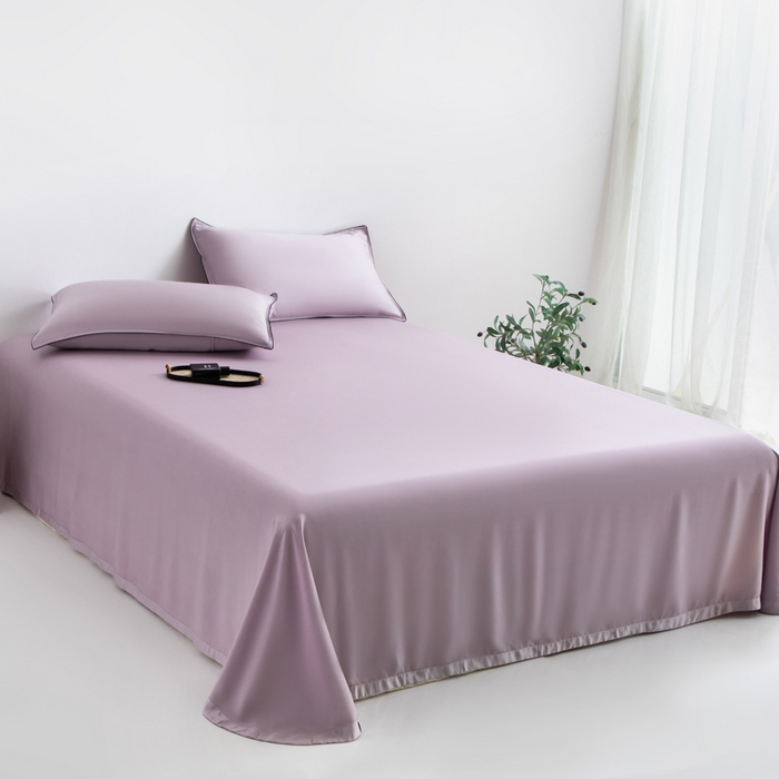 91家纺网 家纺一手货源 找家纺 桂雅居 2025新款100支奥地利进口莱赛尔夏被被子被芯 皓月紫