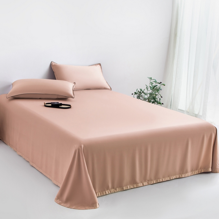 91家纺网 家纺一手货源 找家纺 桂雅居 2025新款100支奥地利进口莱赛尔夏被被子被芯 玫瑰粉