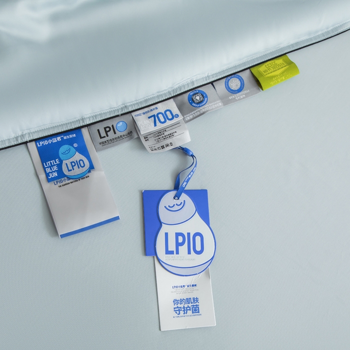 91家纺网 家纺一手货源 找家纺 桂雅居 2025新款100支奥地利进口莱赛尔夏被被子被芯 天空蓝