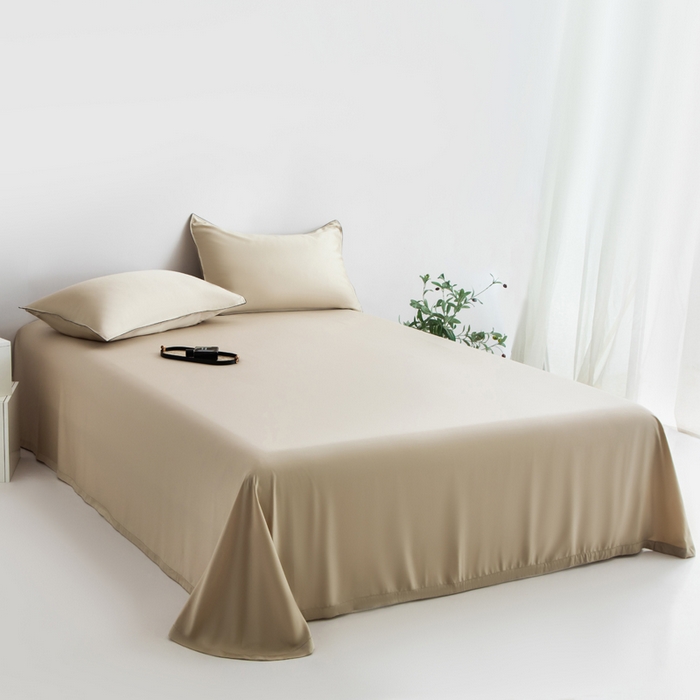 91家纺网 家纺一手货源 找家纺 桂雅居 2025新款100支奥地利进口莱赛尔夏被被子被芯 香槟色