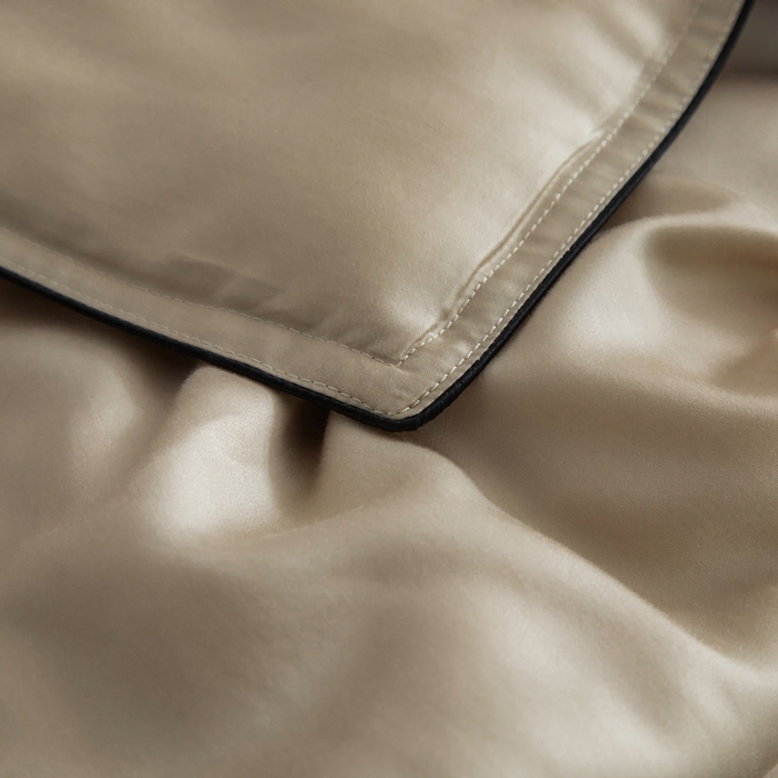 91家纺网 家纺一手货源 找家纺 桂雅居 2025新款100支奥地利进口莱赛尔夏被被子被芯 香槟色