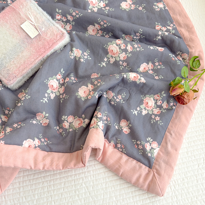 91家纺网 家纺一手货源 找家纺 睡棉坊 2025新款全棉有氧双层纱夏凉被空调被百分百纯棉被芯被子 如梦