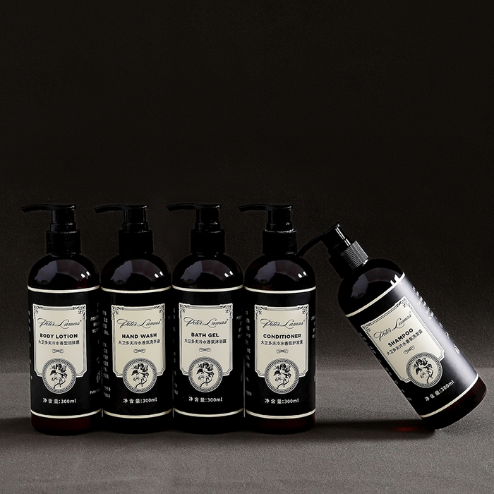 91家纺网 家纺一手货源 找家纺 中乾酒店布草2025新款五星级酒店专用日用品系列 PL大卫多夫冷水香型护发素300ml  100/件