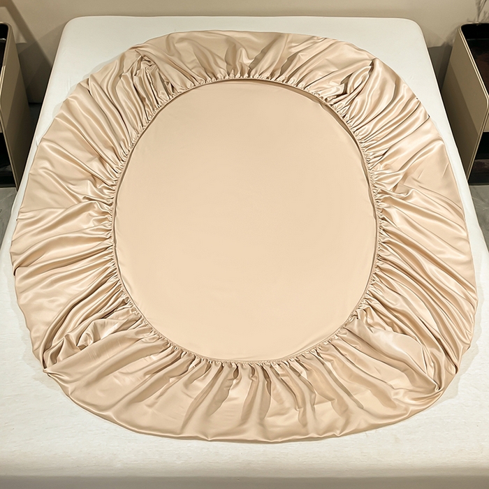 91家纺网 家纺一手货源 找家纺 露梦家纺 2025外贸内销跨境电商亚马逊速卖通单床笠三件套欧美尺寸多多跨境平台TEMU SHEIN笠高30cm 极简-卡其